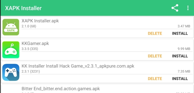 Menggunakan XAPK Installer (Android)