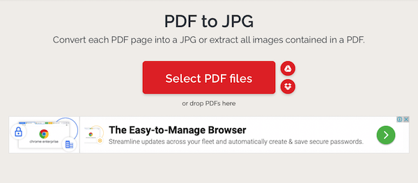 Jika sudah terupload sepenuhnya, klik Convert to PDF