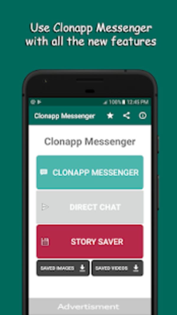 Lakukan scan terhadap QR Code di Cloneapp Messenger.