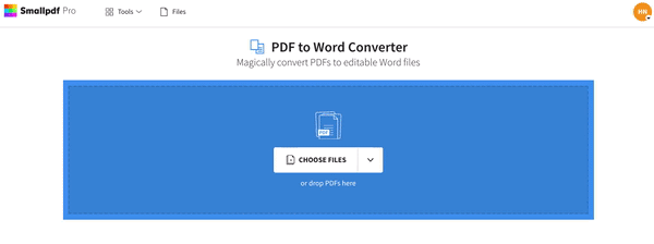 Setelah itu, pilih menu Export PDF ke Word.