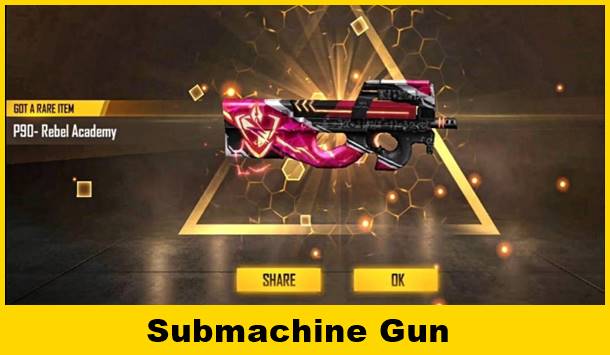submachine gun