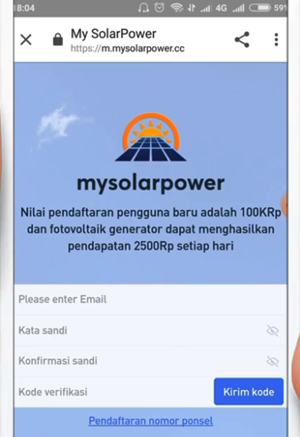 Cara Daftar Mysolarpower Apk