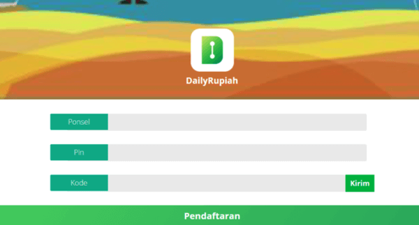 Cara Daftar dan Download Daily Rupiah