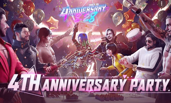 Download Free Fire Anniversary