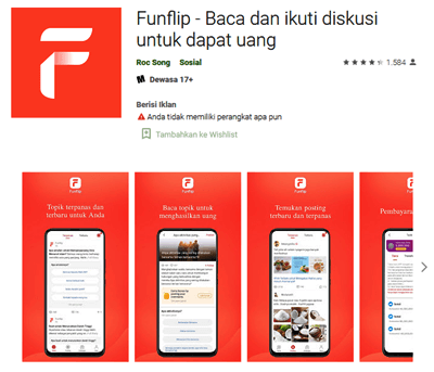 Download Fun Flip Apk Penghasil Uang