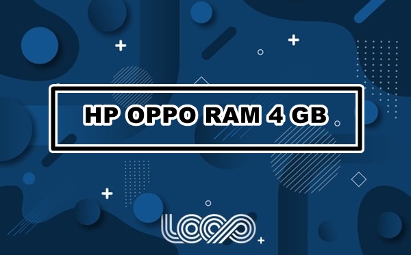 HP OPPO RAM 4 GB
