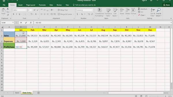 Cara melihat Formula Atau Rumus Pada Excel