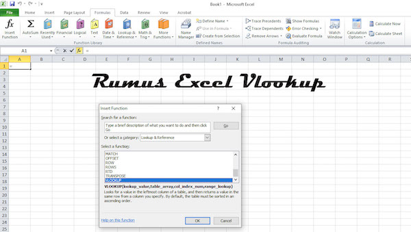 Hal Penting Tentang Rumus Vlookup Microsoft Excel
