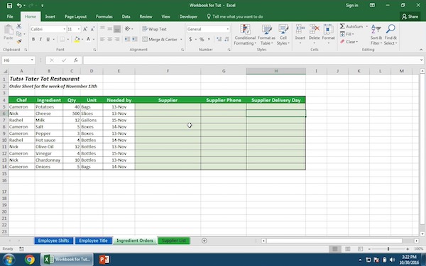 Penerapan Fungsi Excel dalam Kehidupan