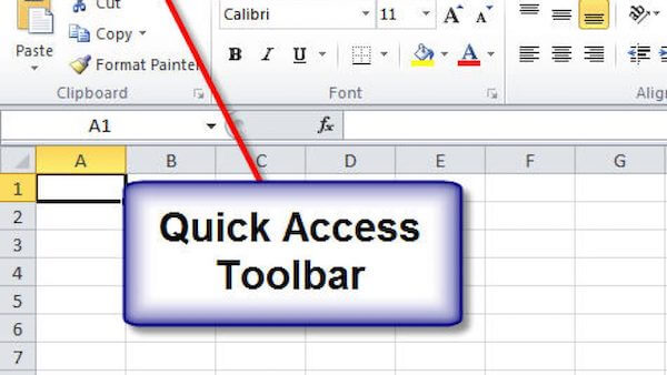 Pengertian Access Toolbar