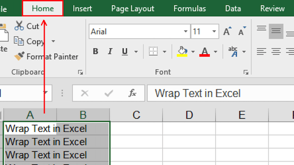 Penyebab Tidak Bisa Wrap Text Excel