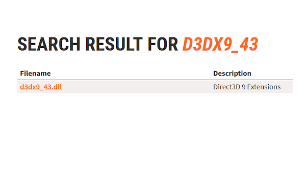 Pertama kamu buka halaman DLL-Files com untuk memperoleh file D3DX9_43