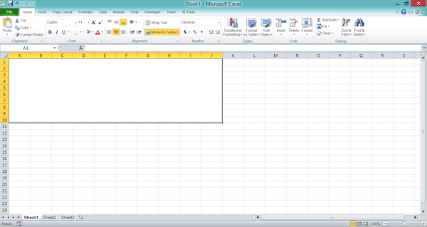 Seputar Garis di Excel