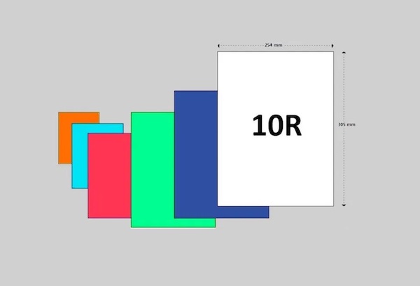 Ukuran Foto 10R Dalam Cm, Mm dan Inch