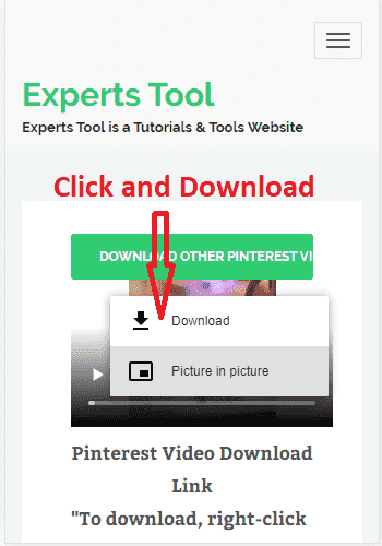 Experts Tool