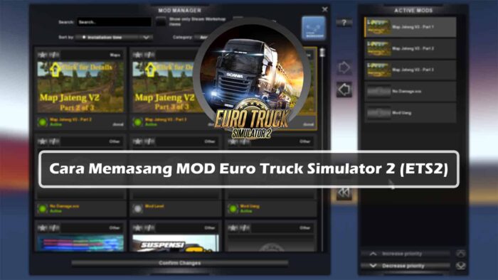Informasi Aplikasi Dan Cara Download Euro Truck Simulator 2 Mod Apk