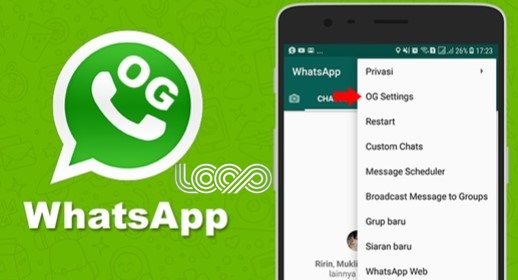 OG WhatsApp (OG WA) Mod Pro Apk Download Terbaru