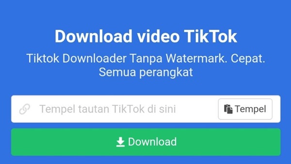 Snaptik App, Download Video Tiktok Tanpa Watermark 2023