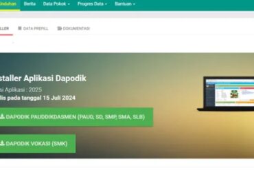 Resmi dirilis begini cara install aplikasi dapodik 2025