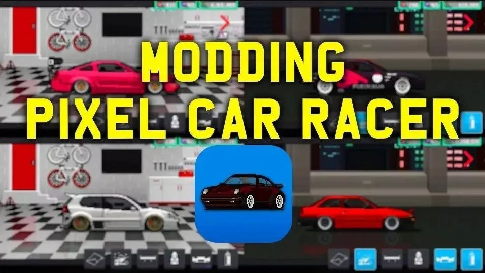 Pixel car racer mod apk mod menu all unlocked