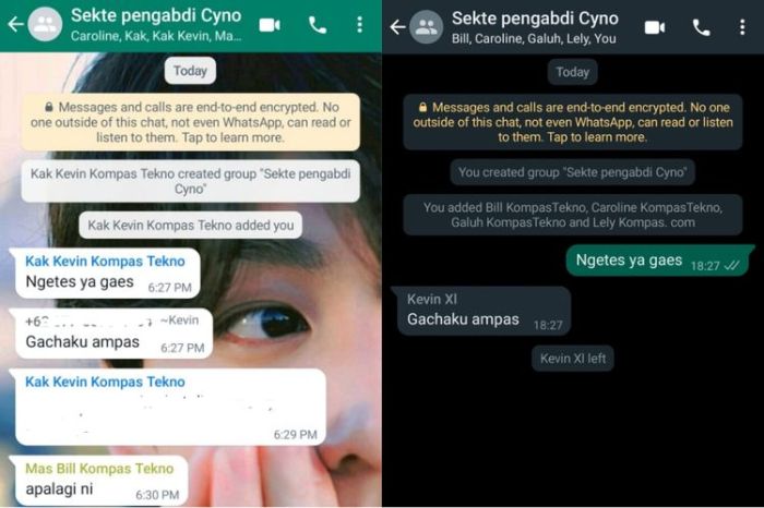 Cara left grup wa tanpa diketahui dengan mudah