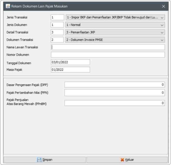 Cara backup database e faktur dan update aplikasi e faktur 4 0