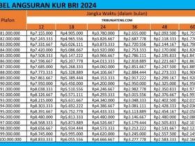 Tabel Angsuran, Syarat, dan Cara Mengajukan KUR BRI 2024