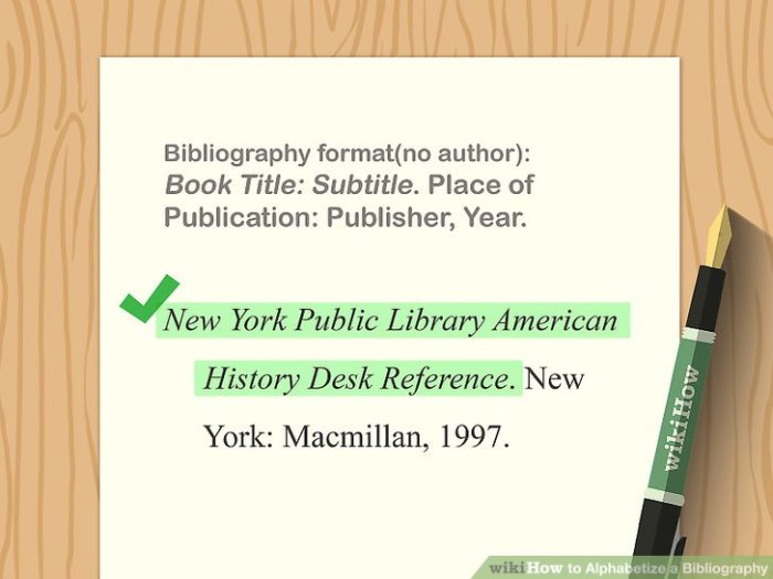 Alphabetize bibliography step