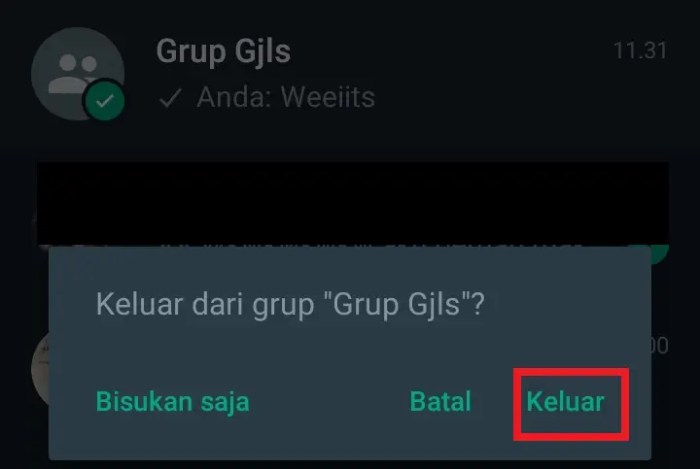 Grup menonaktifkan pemberitahuan sementara kalian pertama mengganggu mudah selanjutnya