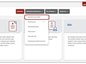 Cara daftar nib online perorangan